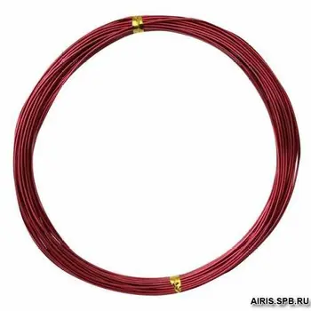 

Wire for needlework, 1mm * 10 m, 'Astra' (23 Red)