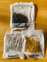 Alfileres de cabeza plana para fabricación de joyas, 20, 25, 30, 40, 50, 60, 70mm, oro/Cobre/rodio, suministros DIY, 200 unidades