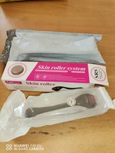 Micro aguja 540 rodillo de Micro-agujas Dermaroller de pelo de titanio crecimiento de la barba tratamiento antipérdida de cabello adelgazamiento retroceso