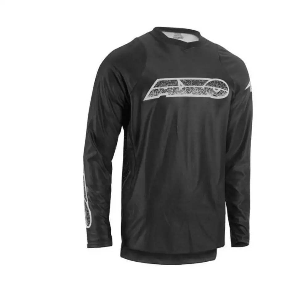 Maillot Manches Longues Motocross VTT DH BMX - Vert - Taille Homme - MTB