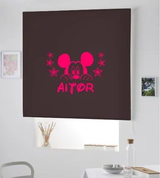 

Blind Iroa customizable Child/Mickey Aitor! ROLLER BLINDS TRANSLUCENT! (CHOCOLATE 100X175)