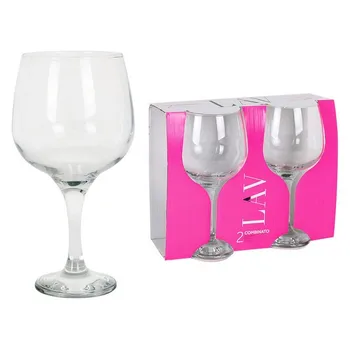 

Set of cups LAV Combinato 730 ml Crystal (Pack of 2)