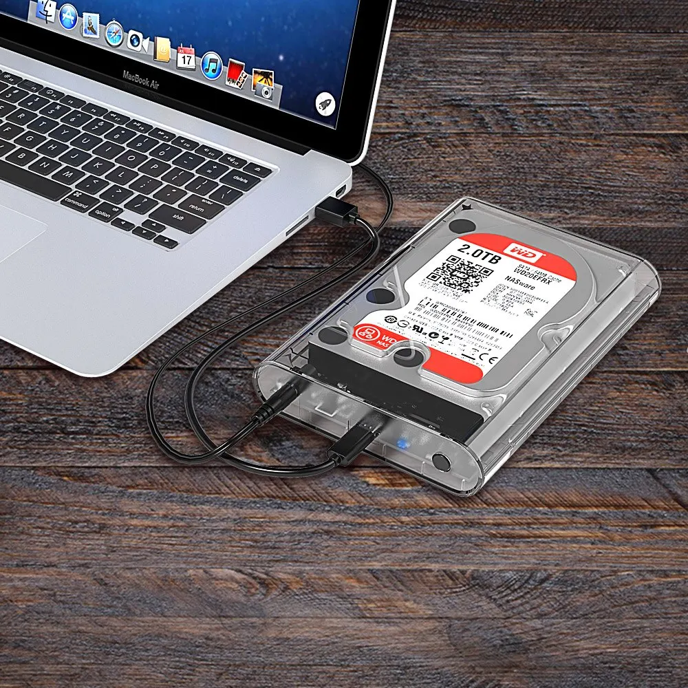 Корпус для внешнего жесткого диска ORICO USB3.1 SATA на Type C 3 5 дюйма корпус SSD/HDD UASP 8 ТБ с