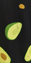 Camisa de manga corta con estampado de aguacate para hombre, Camisa cómoda informal con cuello en V y solapa, 40x40, nueva gran oferta