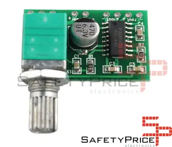 

PAM8403 2X3W Dual Channel Audio Stereo Amplifier board SP