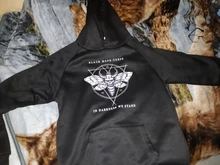 Sudadera con capucha de Devil winter para mujer, nueva oscura, punk, Vintage, Harajuku, informal, con estampado de dibujos animados, de talla grande, gótica, holgada