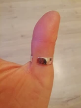 Anillos de plata de ley 925 sencillos y creativos, joyería no alérgica, con carácter redondo, moda Popular, anillos de apertura SR209