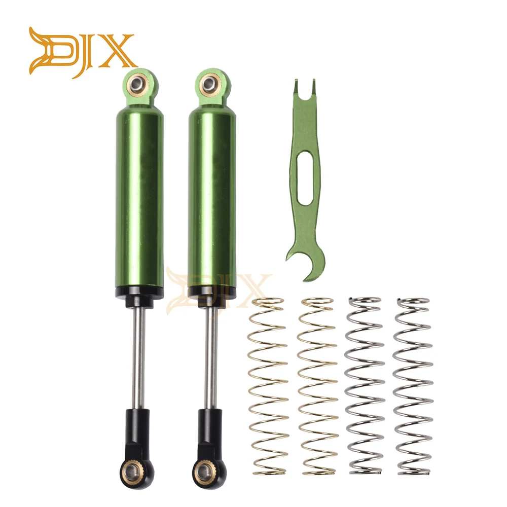Djx 2pcs Aluminum Oil Suspension Shocks Absorber 90/100/110/120mm For