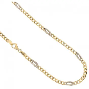 

Yellow Gold Filled Men 'S Necklace and White 803321717661