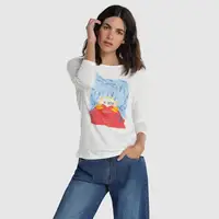 Camiseta con print d