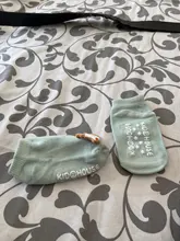 Calcetines antideslizantes de goma y algodón para bebés, para niños y niñas, de otoño y primavera, regalo para recién nacidos, 1 par