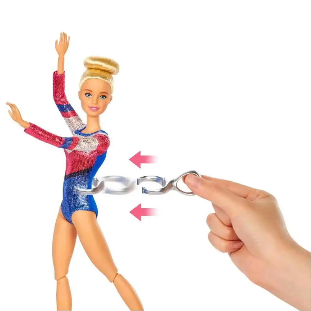 barbie gymnastics set