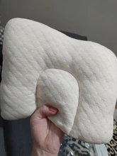 Almohada adaptable a la forma de bebés para recién nacidos, cojín de protección del cuello para niños pequeños, previene la cabeza plana, nido de sueño, almohada antirollo