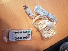 LED Garland Curtain Battery Fairy-Lights Window The on USB Christmas 3MX3M