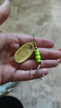 Lures Pike Bait Fishing-Lure Treble-Hooks 15g Spoon Metal Arttificial-Bass 