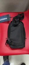 Kingsons-Bolso cruzado multifunción antirrobo para hombre, bolsas de mensajero de hombro, impermeable, de viaje corto