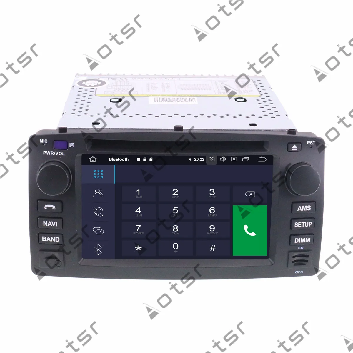 Top 6.2" Android 9.0 IPS GPS Navigation Car Radio Player For Toyota corolla 2001-2006 Multimedia Player Tape Recorder Head Unit 3