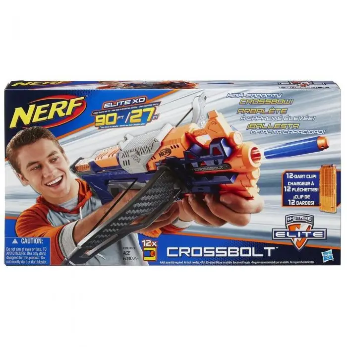 NERF Бластер Элит КроссБолт, 8