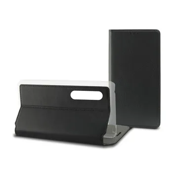 

Mobile Cover Case Huawei P20 Contact Slim Black Textile Polycarbonate