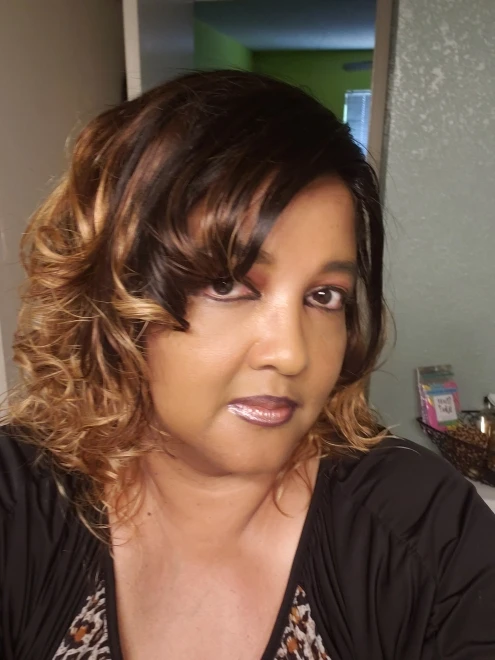 4x4 Ombre Brazilian Body Wave Closure Wig 150% Density photo review