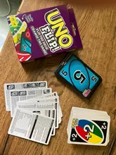 Juego de cartas con tapa para toda la familia, juego de mesa divertido de entretenimiento, póker, 112 cartas