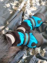 Zapatos para perros de invierno resistente al agua, 4 Uds., botas antideslizantes para nieve y mascotas, Protector de pata reflectante cálido para perros medianos grandes, Labrador Husky