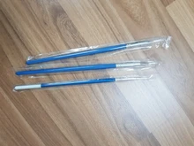 Pincel de porcelana Dental, pluma de cerámica para equipo de laboratorio Dental, herramientas de dentista, pincel de esmalte Dental, 1 ud.