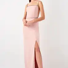 Trendyol аксессуар детальное вечернее платье TPRSS19AE0034