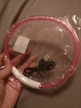 Night-Dog-Collars Glowing Flashing Rechargeable LED HILIFE Night-Safety Luminous