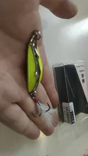Spinner Spoon Lures Kingdom For Fishing Feather-Hook Hard Baits Metal-Material with Full-Aqueous-Layer