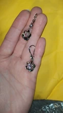 NEHZY-pendientes de plata de ley 925 para mujer, joyería de moda, circonio de cristal blanco rosa y azul, aretes largos con borla y gancho de flor