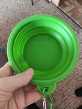 Tazón de perro gato con hebilla de escalada, tazón de viaje, cuenco plegable para agua y comida, tazón de agua portátil para mascotas