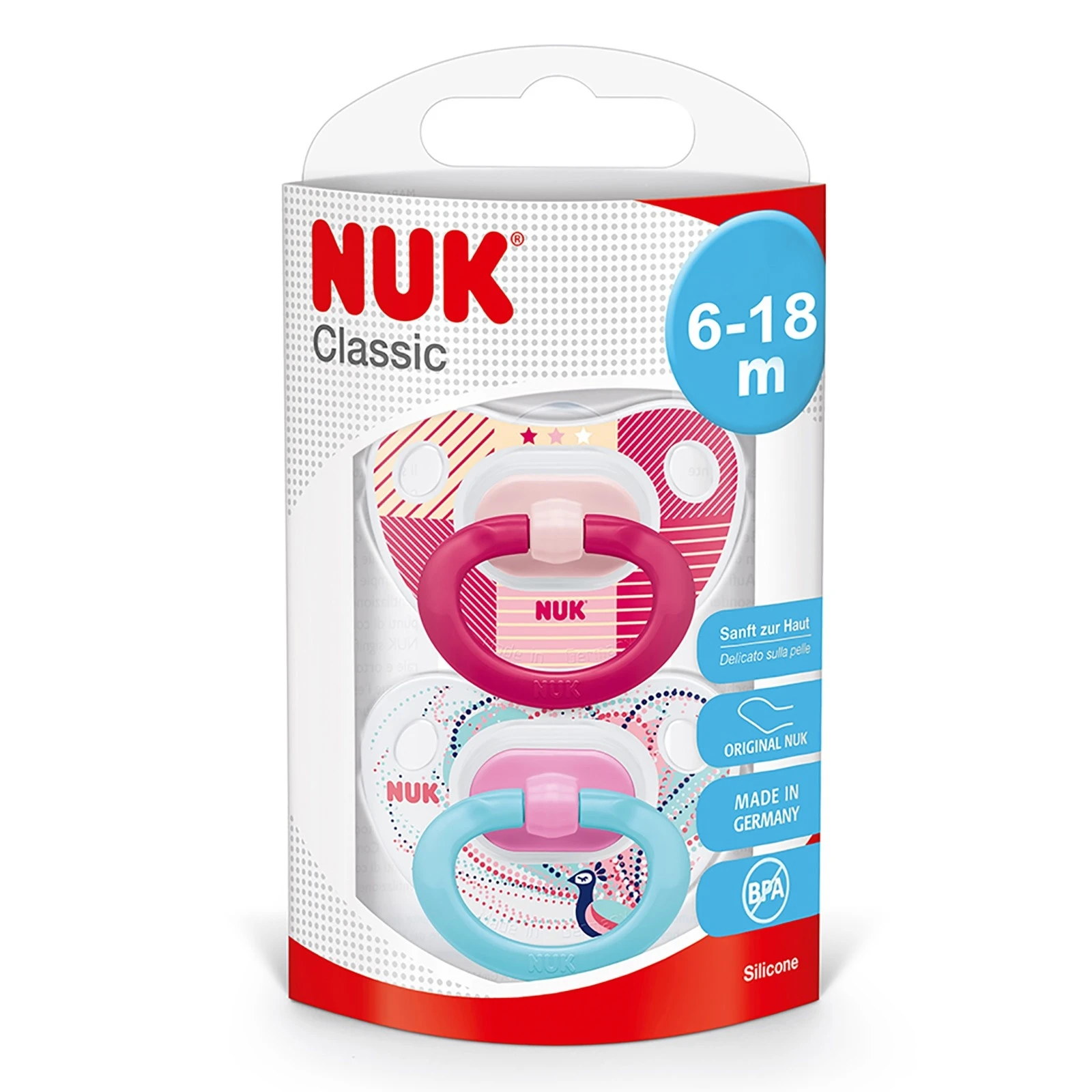 bebe de silicona nuk