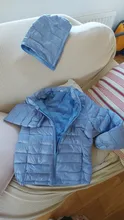 90% pato blanco de los niños de invierno ligero Casual chaqueta chico chaquetones de invierno para niña abrigo de ropa de bebé niños trajes de invierno