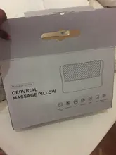 Jinkairui, almohada de masaje eléctrica para espalda y cuello con calefacción por infrarrojos, dispositivo Shiatsu, masajeador de salud Cervical, relajación