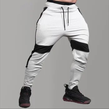 

New Joggers Jogging Pants Men Striped Sport Pencil Pants Fitness Sweatpants Long Trousers Gym Training Pants Clothing