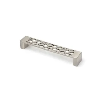 

Box with 10 handles contemporary decorative, made of Zamak finish satin nickel and 160 mm dis