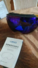 COPOZZ-Gafas de esquí de doble capa para hombre y mujer, máscara de esquí grande antiniebla, UV400, gafas de Snowboard, GOG-201 Pro