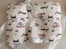 Almohada adaptable a la forma de bebés para recién nacidos, cojín de protección del cuello para niños pequeños, previene la cabeza plana, nido de sueño, almohada antirollo