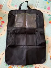 Bolsas de almacenamiento multifunción para bebés, bolsa de almacenamiento de coche, asiento trasero, organizador de tela Oxford, color negro, 2 uds.