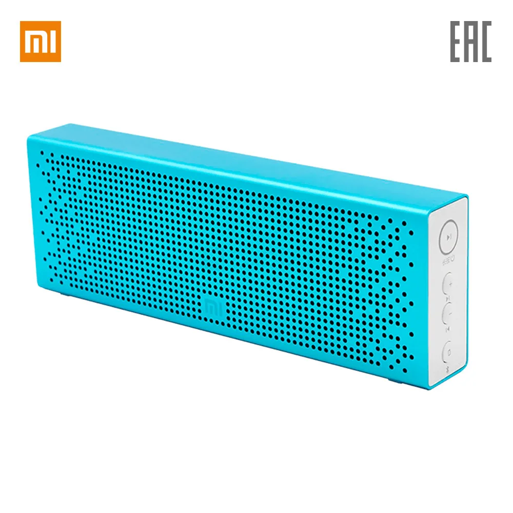 Акустика Xiaomi Mi Bluetooth Speaker, портативная колонка, bluetooth динамик, гарантия РФ, быстрая - Цвет: Синий