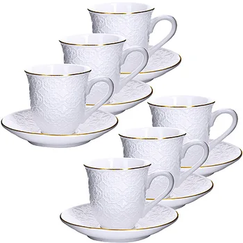 

Coffee set 12pr 90 ml in under/up Loraine 26822