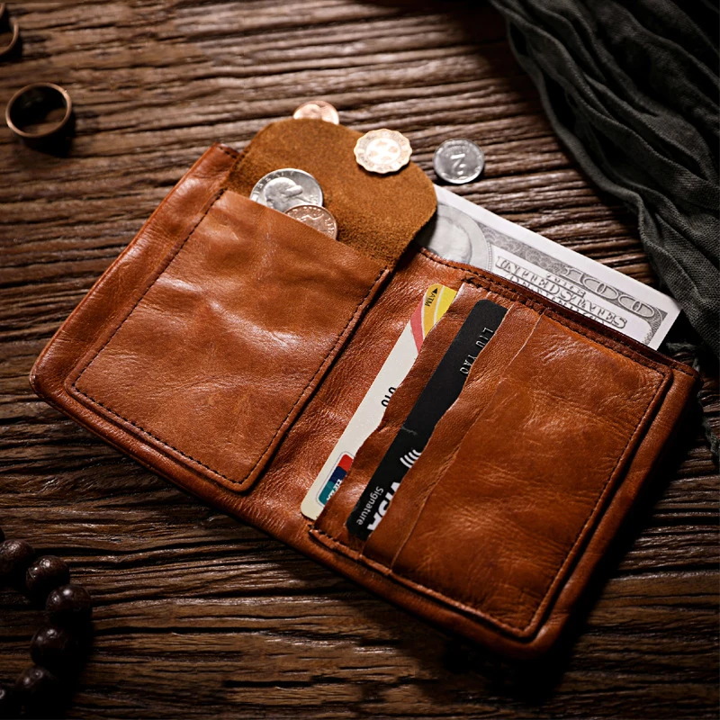 Custodia A Portafoglio In Pelle Da Uomo Siku Portafogli Da Uomo Di Moda Portamonete Di Marca Portafoglio Maschile