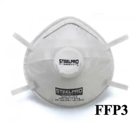 

N95 FFP3 VENTILATED VIRUS BACTERIA RESPIRATORY MASK, corona mask, corona virus mask, mask for viruses