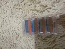 4 unids/lote cuchillas de afeitar 5 capa de hojas de afeitar para Gilettee de energía de fusión de afeitar cuchillas Gillette Proglide máquina