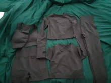 Ropa de gimnasio sin costuras parra Fitness, Leggings de cintura alta, trajes deportivos, ropa deportiva