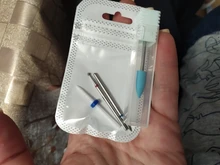 Fresas de diamante para manicura, accesorios para máquina de manicura, broca para máquina, molino de limpieza de cutículas para la eliminación de Gel, 1 Uds.