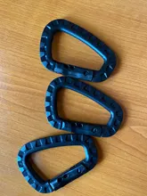 Quickdraw-mosquetón para colgar al aire libre, hebilla para la montaña, Bushcraft