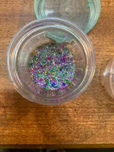 Cuentas de burbujas de agua mezcladas de colores, mezcla Kawaii de resina UV, surtido de cuentas de gota de agua, microcuentas de agua para Resina