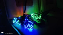 Festoon LED Christmas Fairy String Lights Outdoor Garden Solar Garland Lights Wedding
